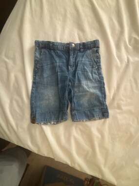 Mini Boden Boys Denim Shorts